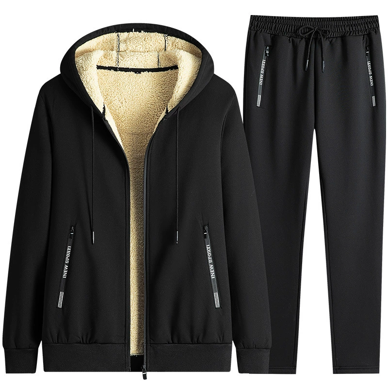 Premium Fleece Lined Tracksuit - BritishElegance