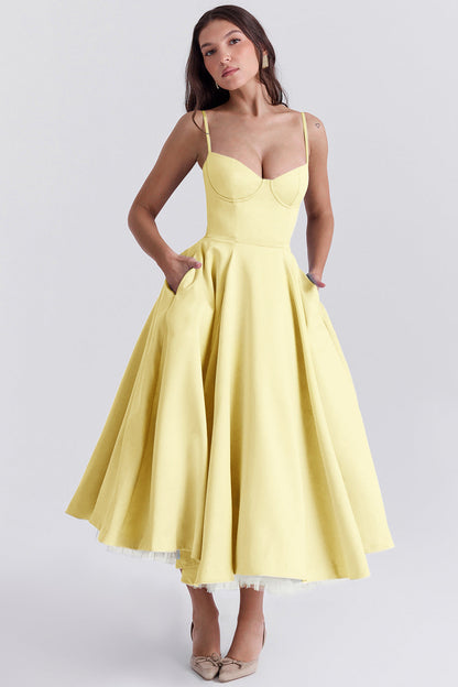 Beautiful Ruffled Off Shoulder Maxi Dress
