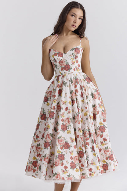 Beautiful Ruffled Off Shoulder Maxi Dress