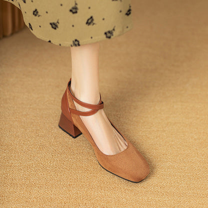 Avira Suede Heels