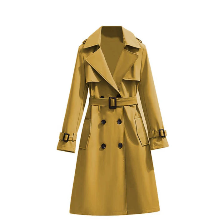 Juliette – Women’s Classic Double-Breasted Trench Coat