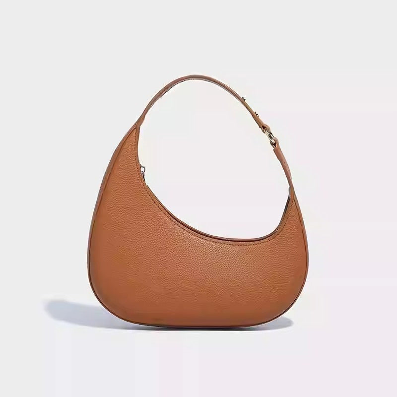 Chic Crescent Crossbody Bag - Slim & Versatile Everyday Carry