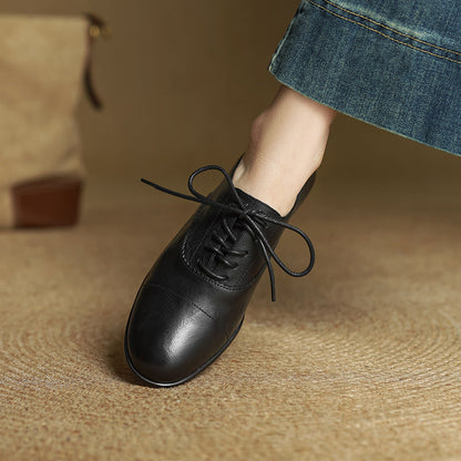 Delyra Genuine Leather Shoes