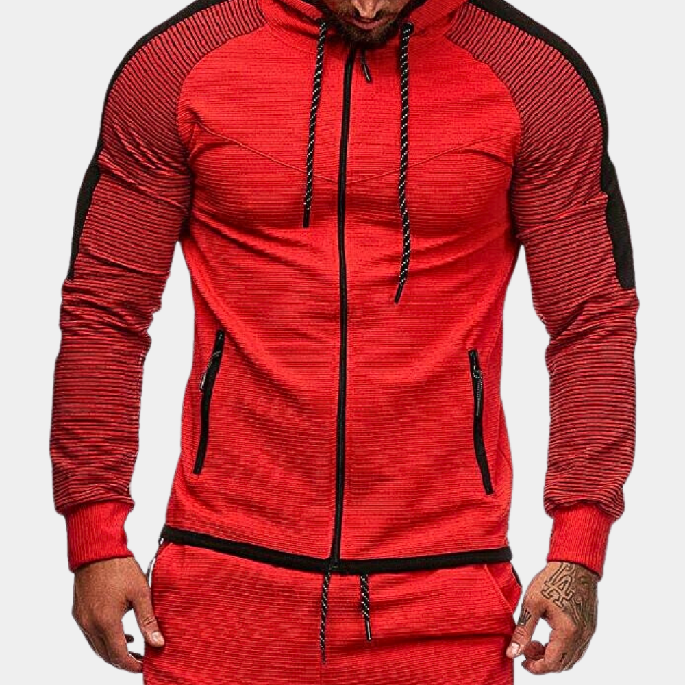 Modern, stylish men's hooded jacket by Niko
