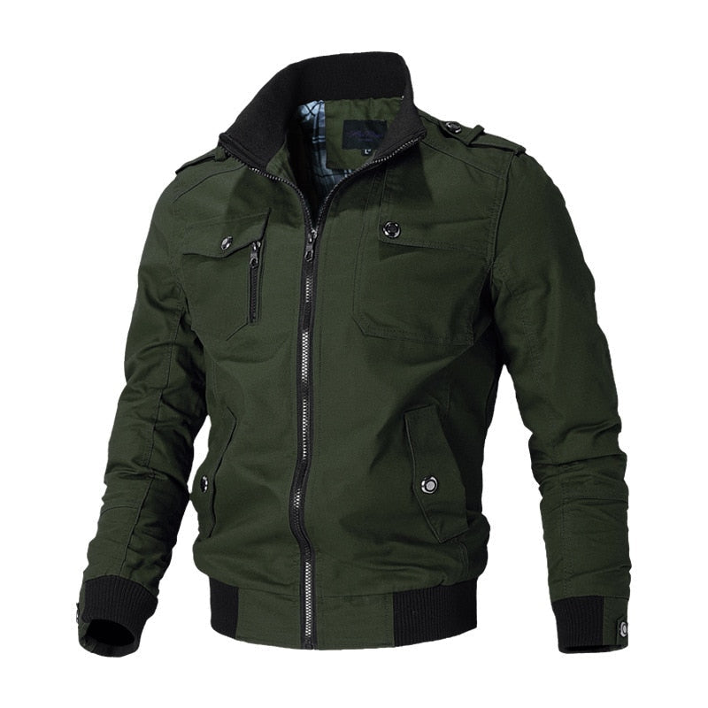 Durable Men's Bomber Jacket for Everyday Wear