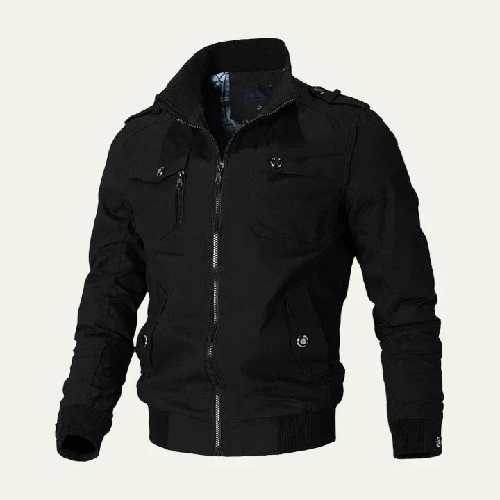 Men’s Military Inspired Multi Pocket Field Jacket