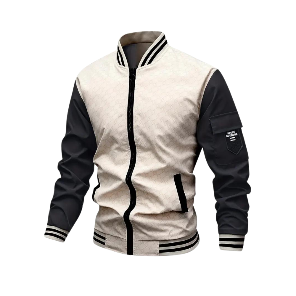 Trendy Mens Fashion Bomber Jacket - BritishElegance