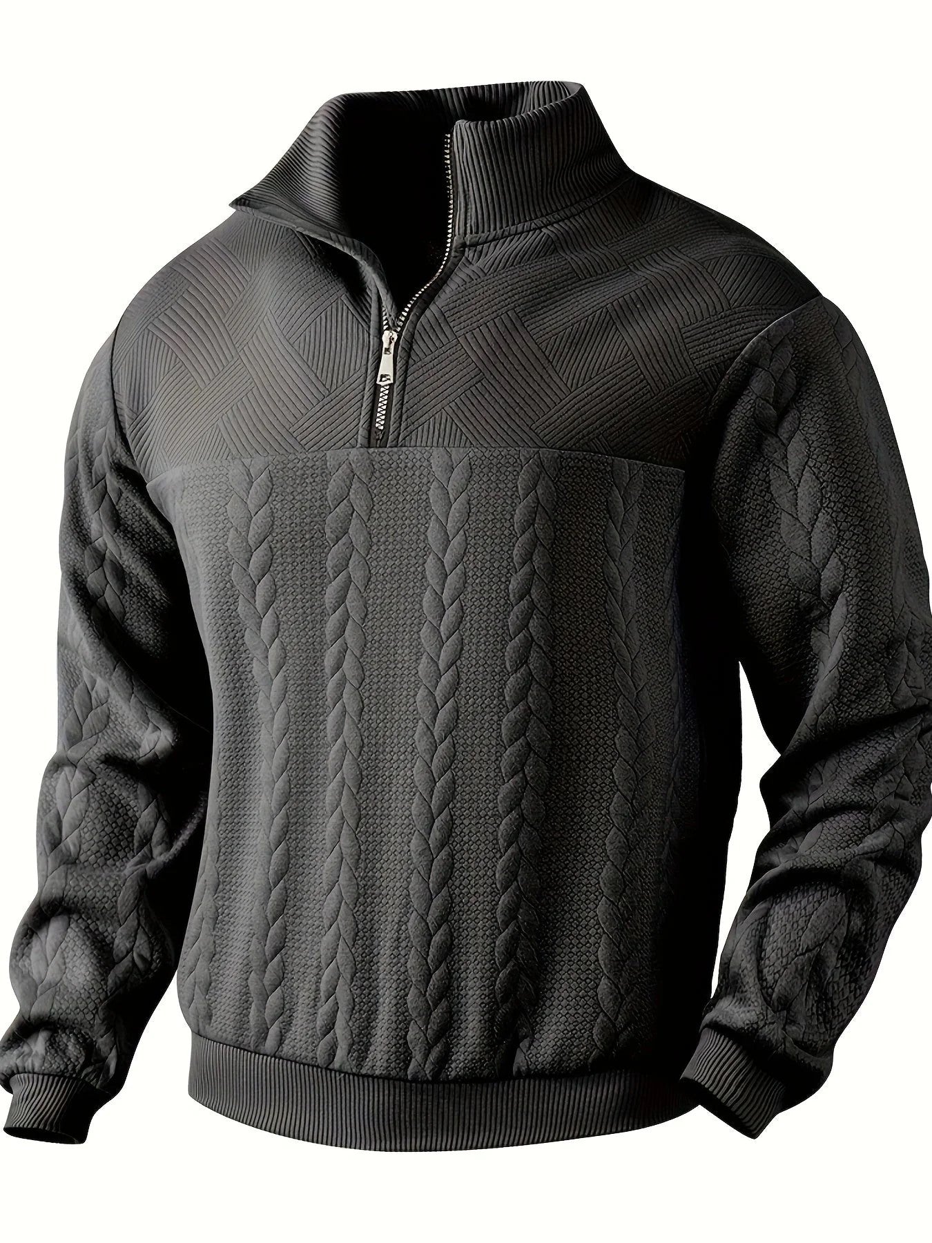 Men's warm wool winter sweater