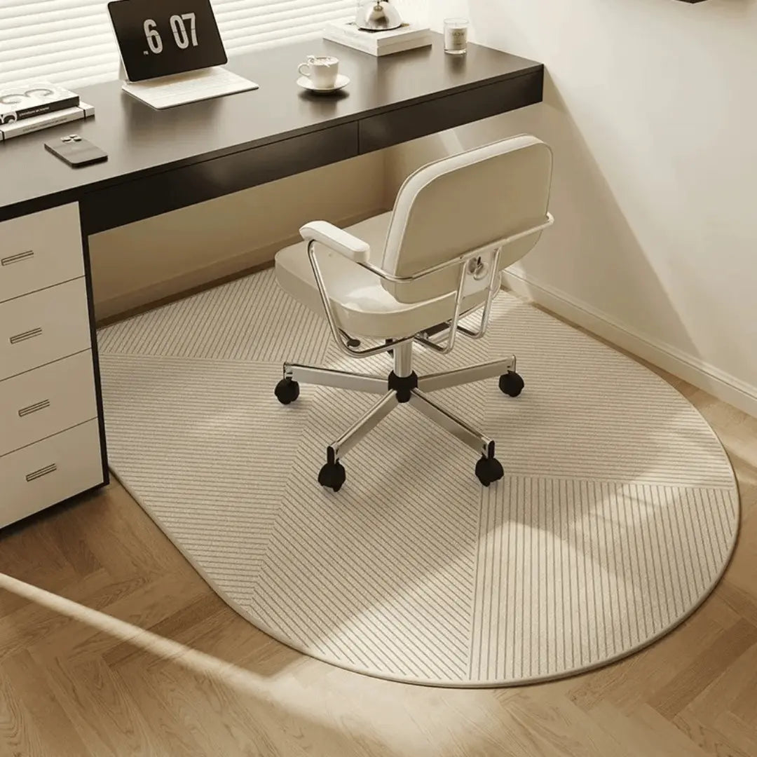 Heavy Duty Desk Chair Mat for Hardwood Floors - BritishElegance