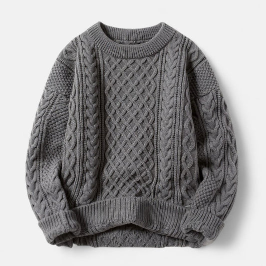 Old Monarchy | Men’s Knit Crew Neck Sweater – Timeless Warmth, Effortless Style