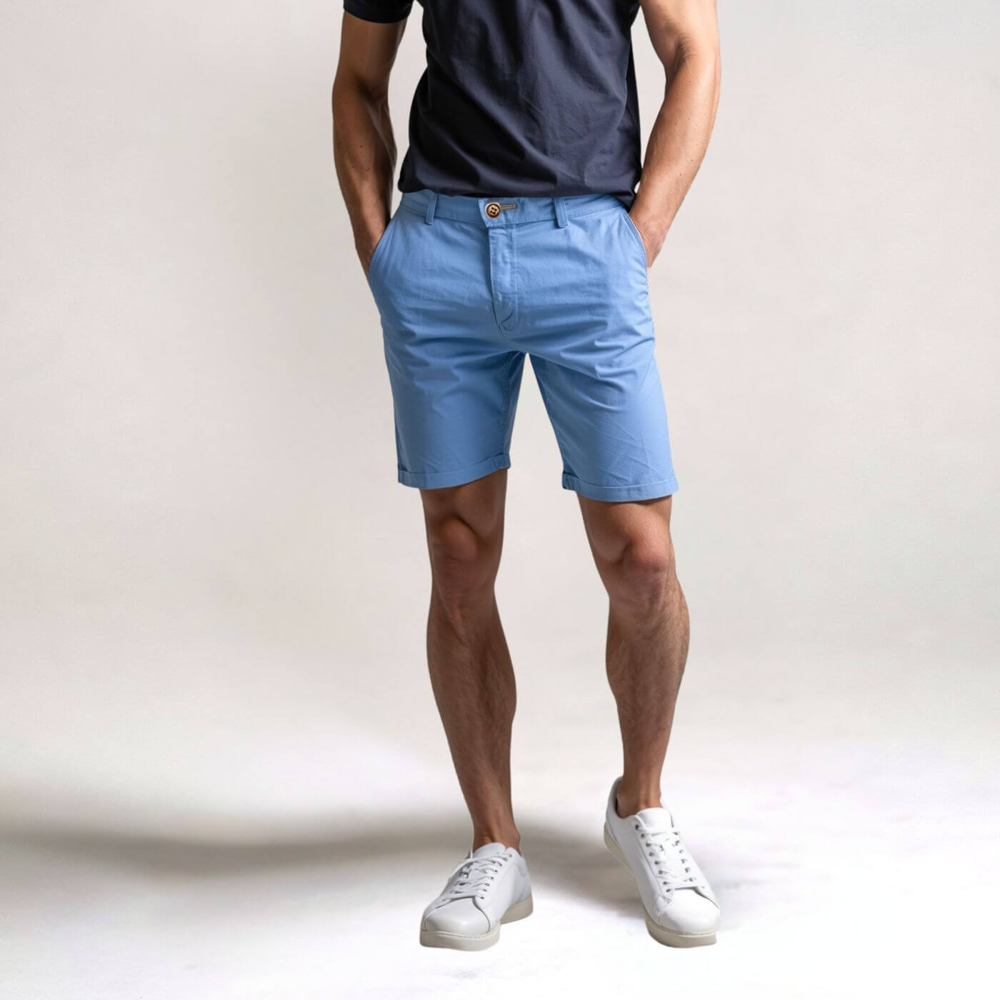 Relaxed Fit Daily Shorts with Elastic Waist - BritishElegance
