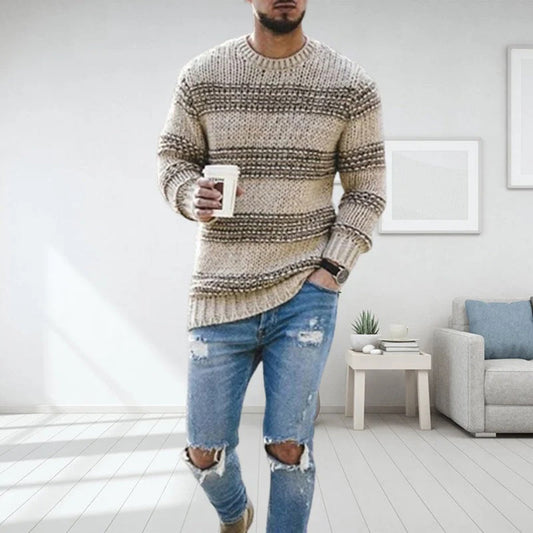 Wolly | Striped Winter Men's Jumper