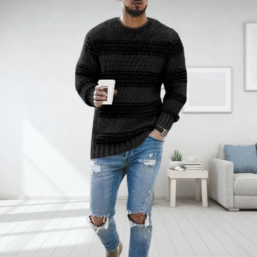 Wolly | Striped Winter Men's Jumper