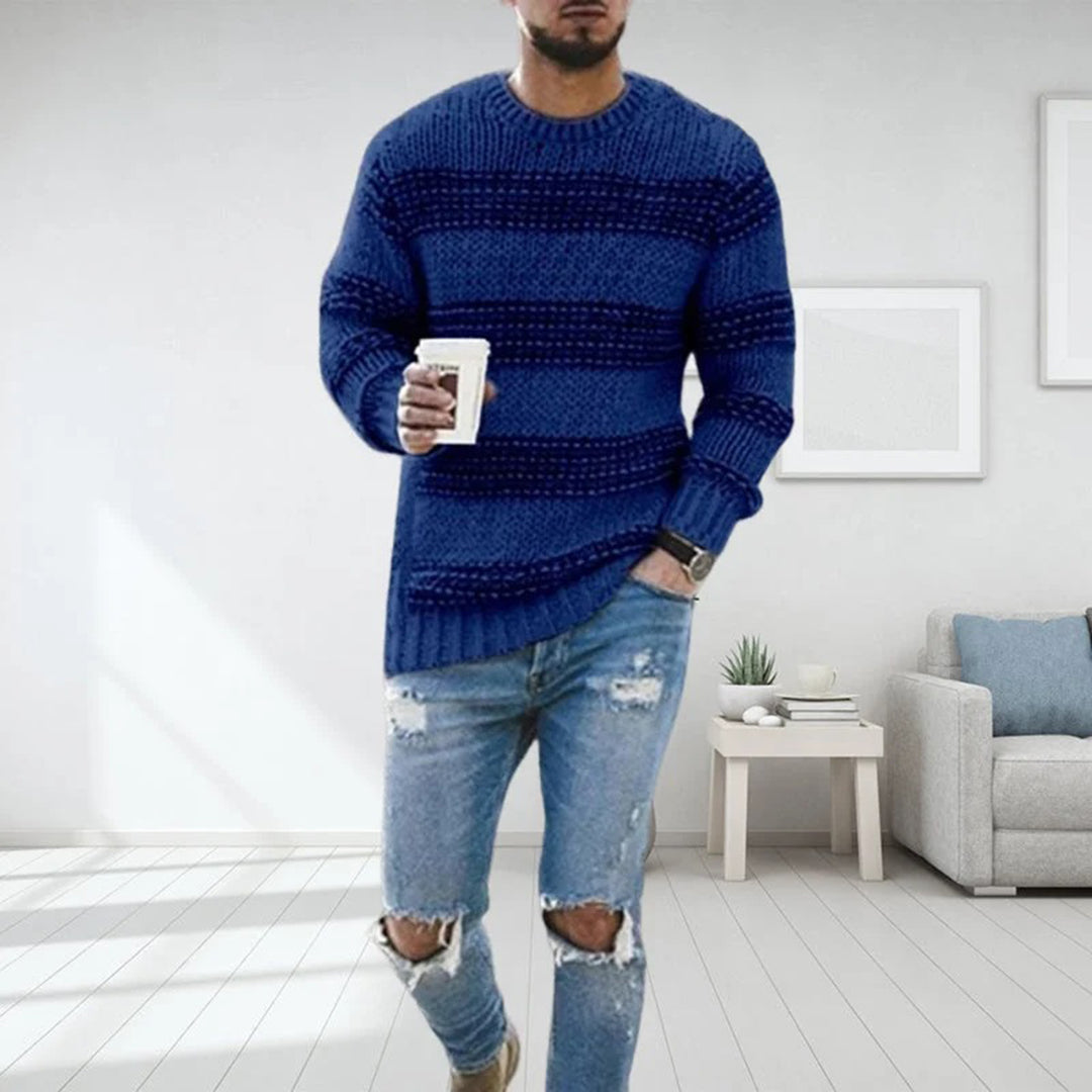 Wolly | Striped Winter Men's Jumper