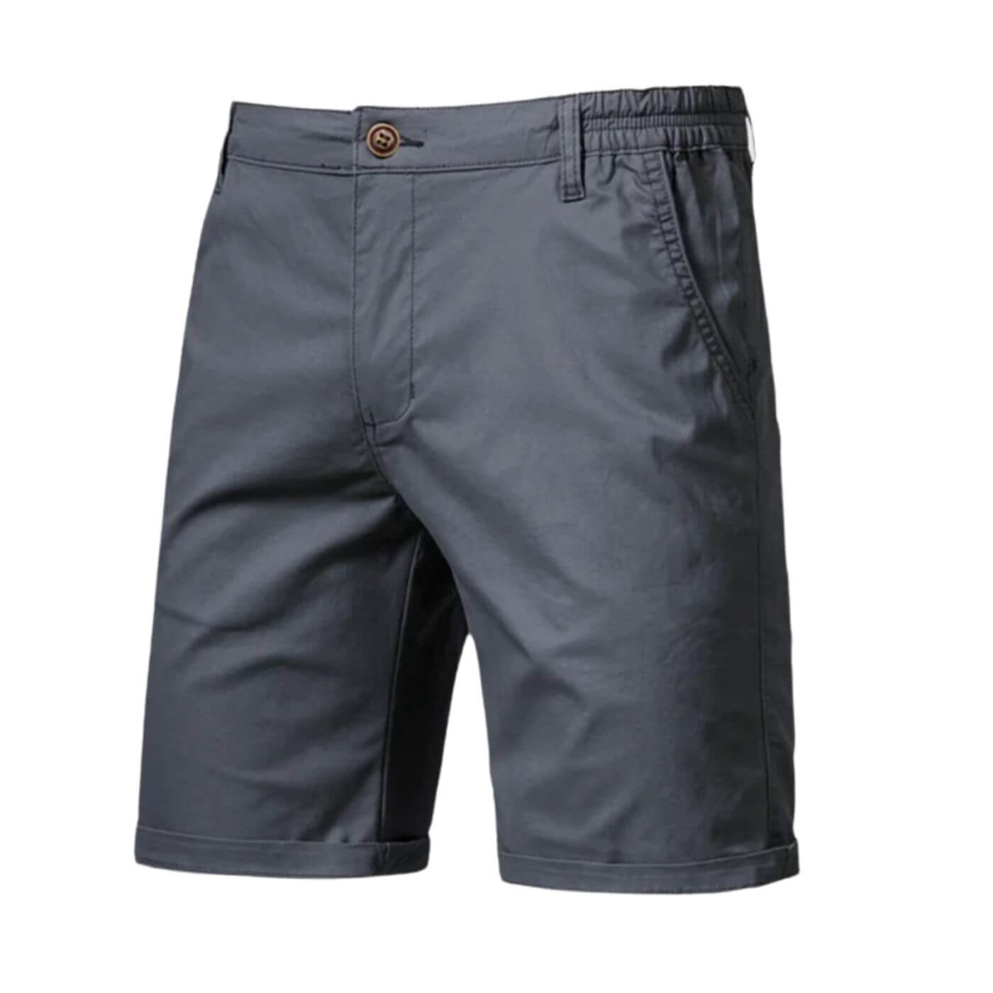 Relaxed Fit Daily Shorts with Elastic Waist