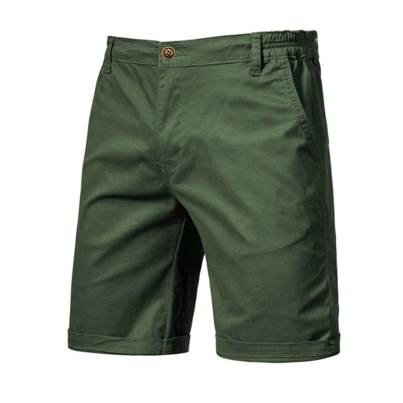 Relaxed Fit Daily Shorts with Elastic Waist