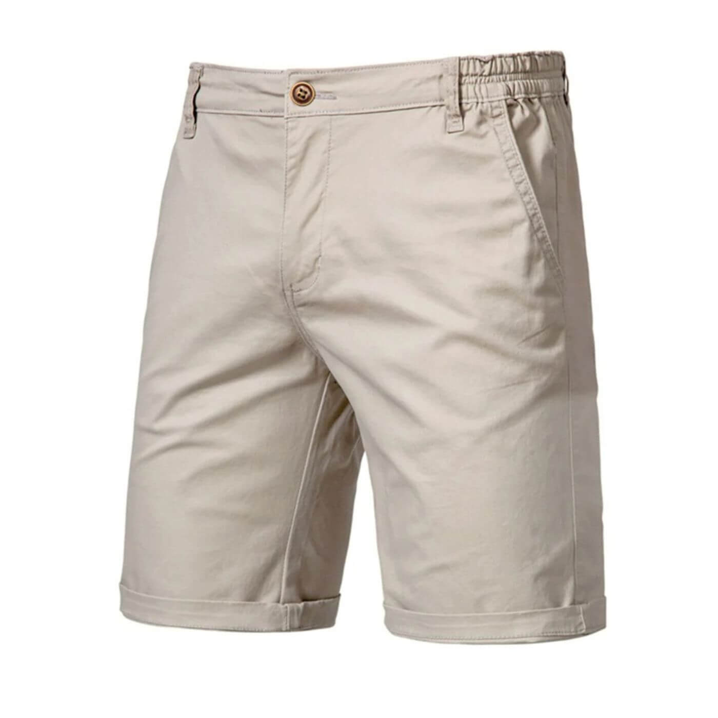 Relaxed Fit Daily Shorts with Elastic Waist