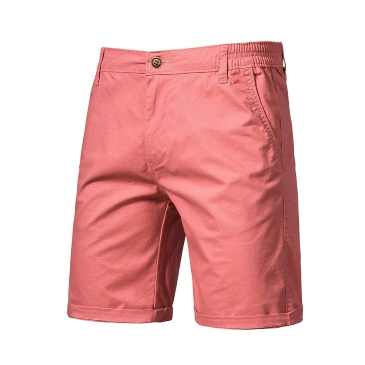 Relaxed Fit Daily Shorts with Elastic Waist