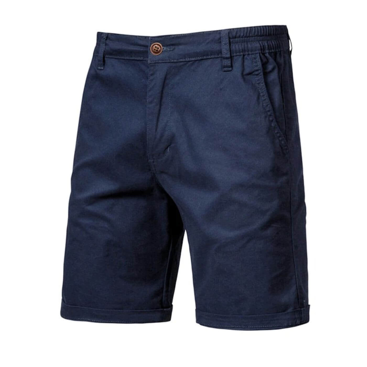 Relaxed Fit Daily Shorts with Elastic Waist