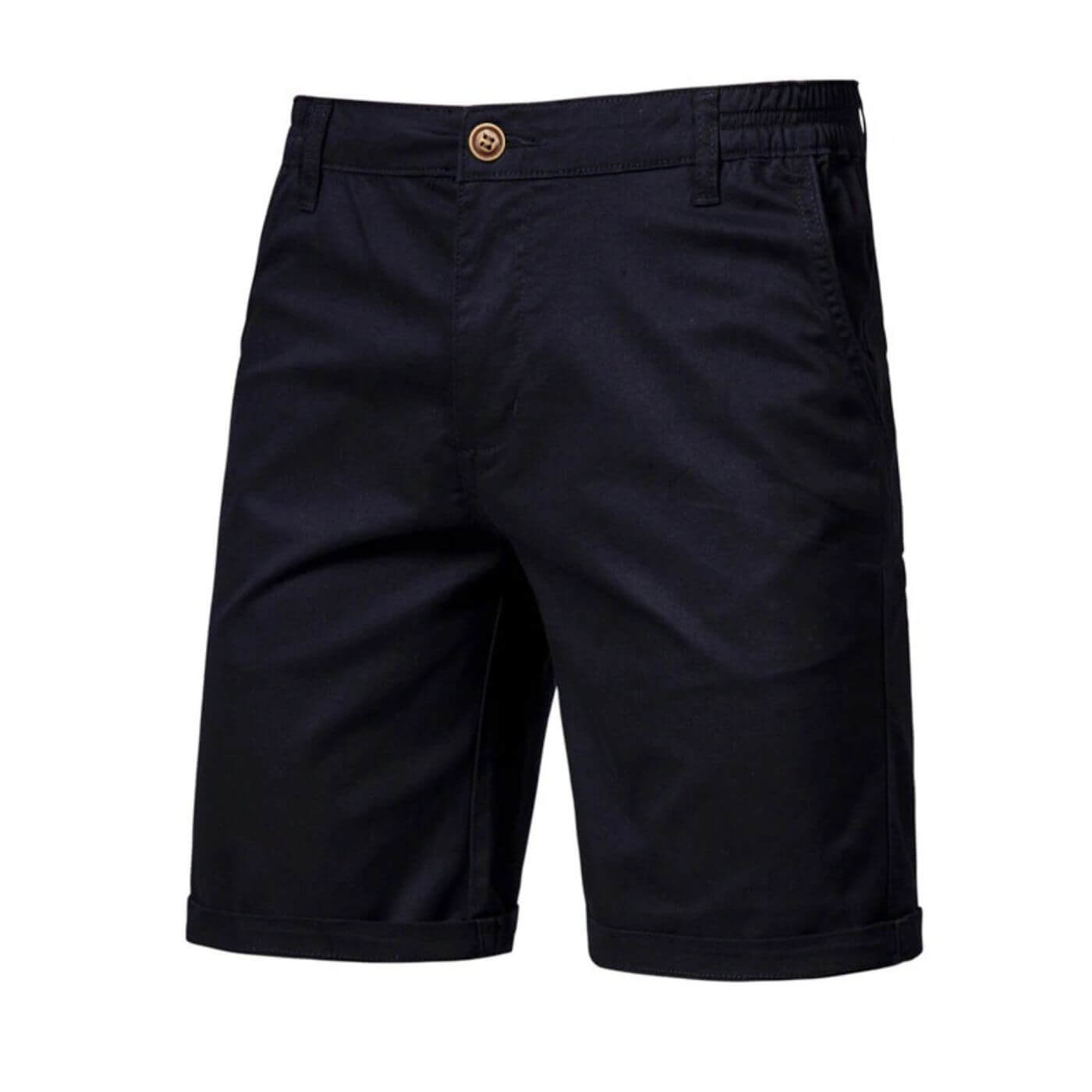 Relaxed Fit Daily Shorts with Elastic Waist