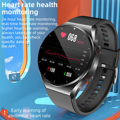 One-click blood sugar | Blood glucose blood pressure EKG | EKG HRV heart frequency monitor health smart watch