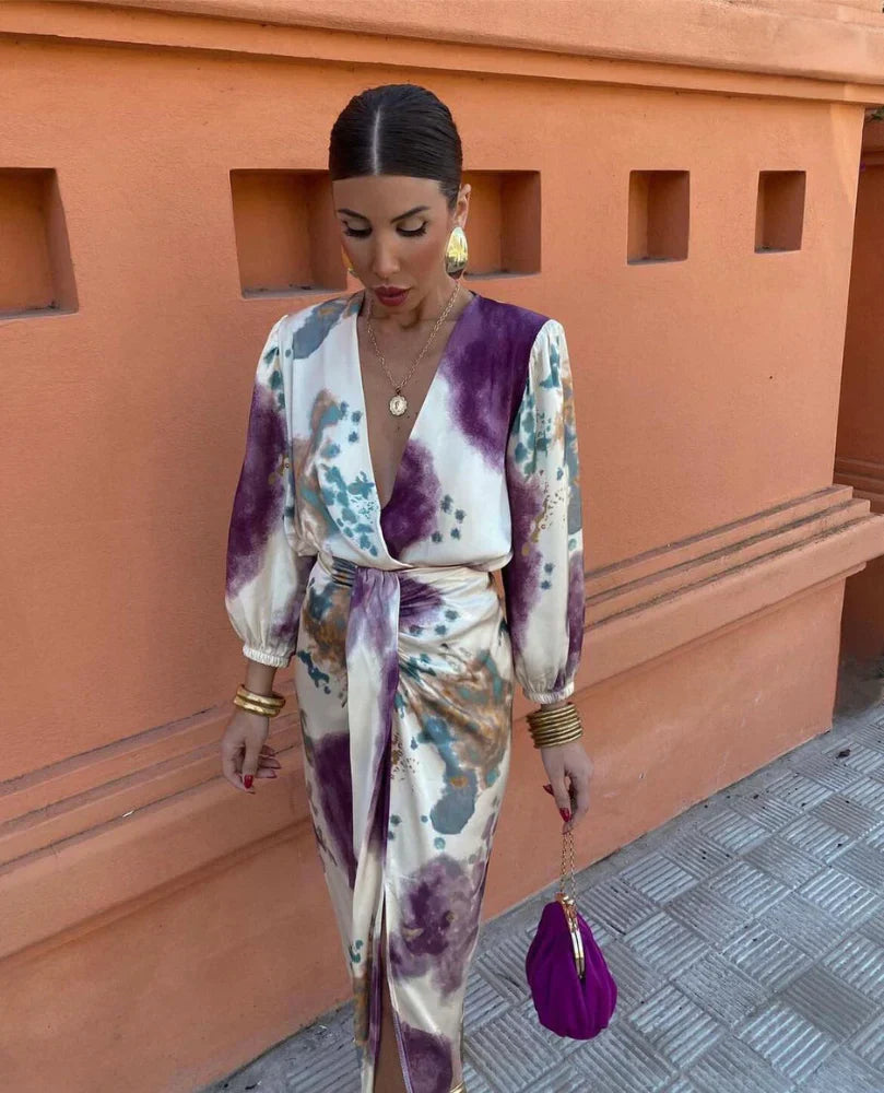Beautiful Women's Floral Skirt Suit Set