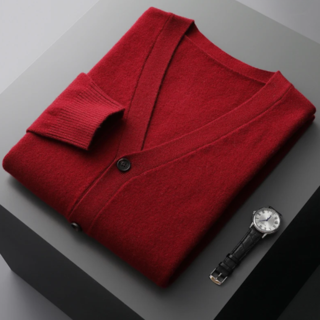 Classic Men's V Neck Sweater