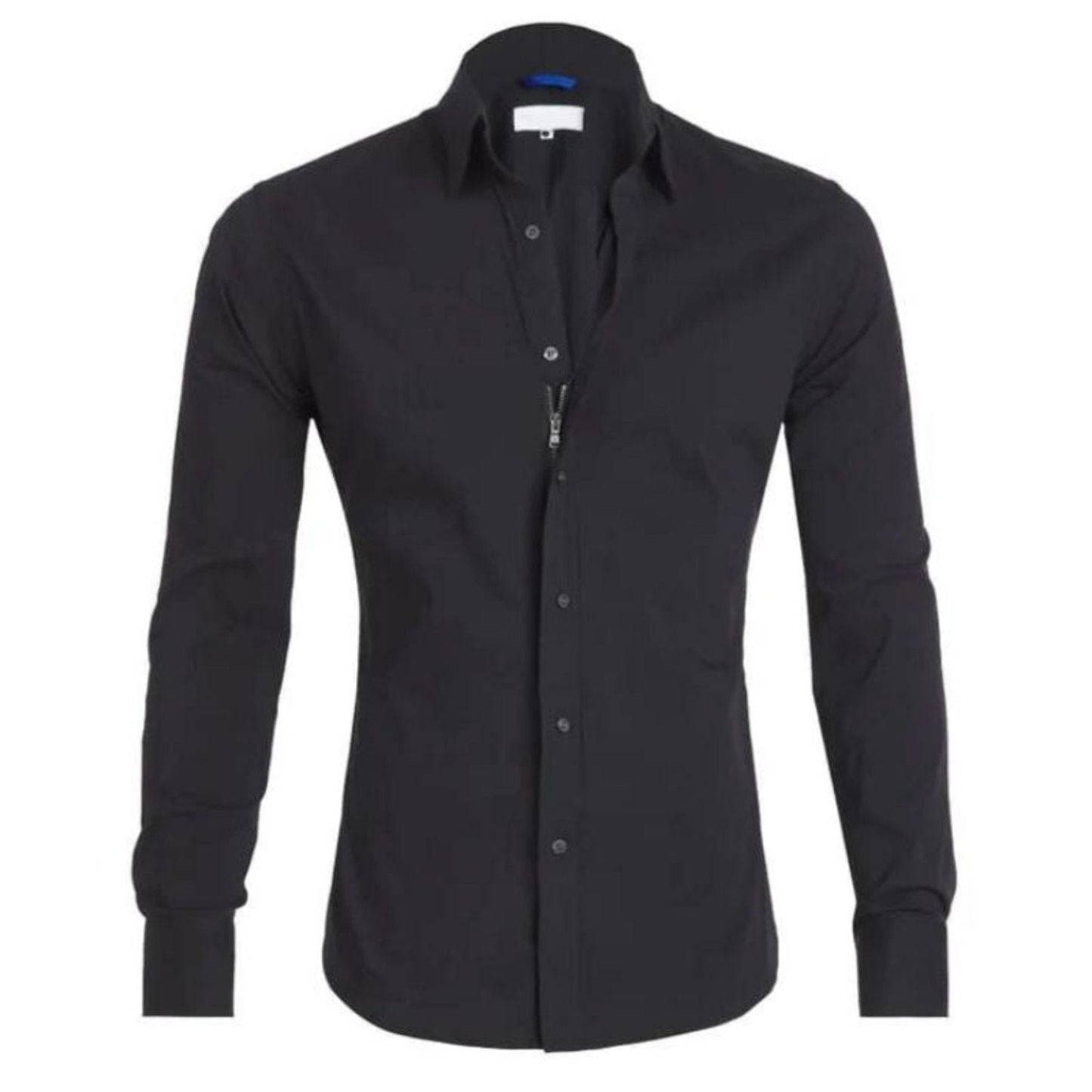 Classic Long Sleeve Polo Shirt for Men