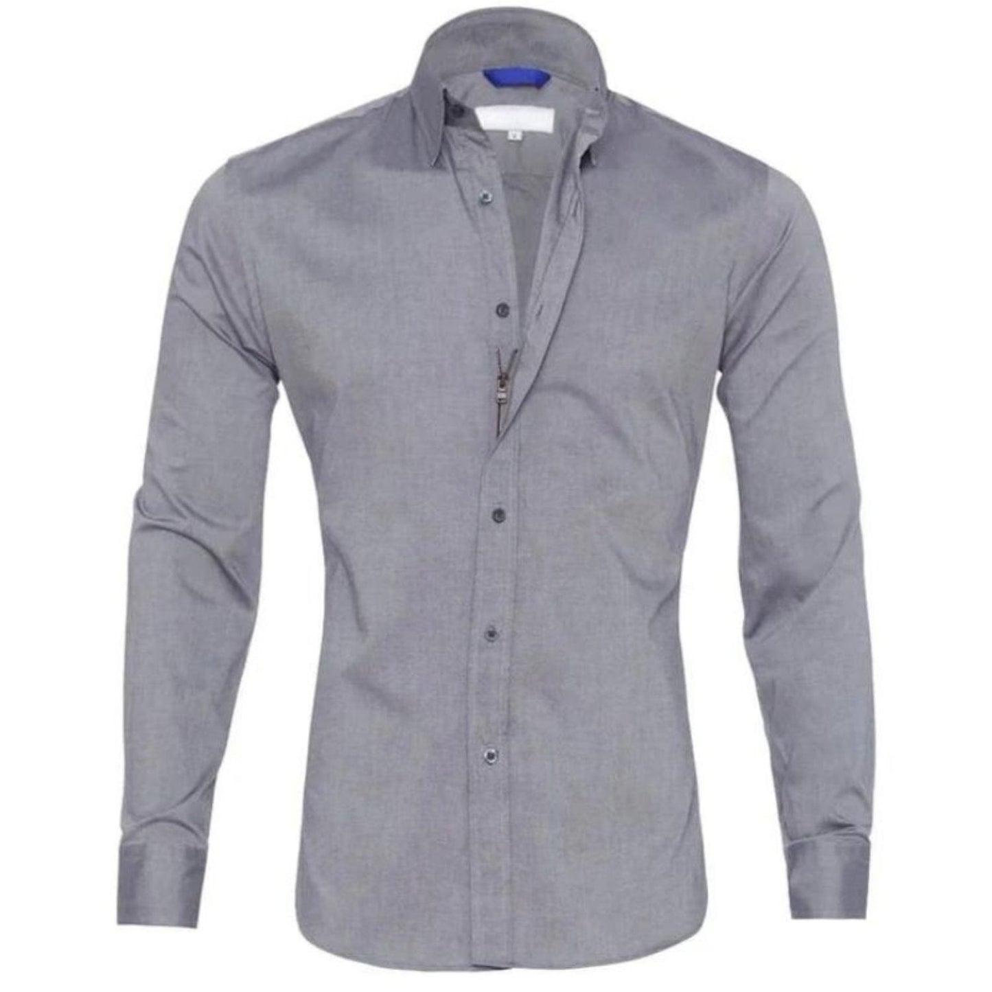 Classic Long Sleeve Polo Shirt for Men - BritishElegance