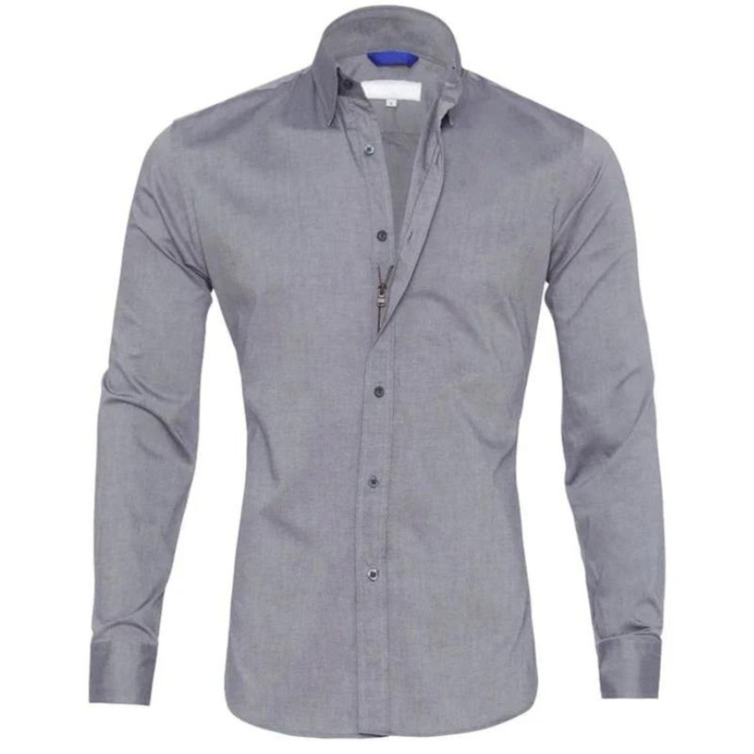 Classic Long Sleeve Polo Shirt for Men - BritishElegance