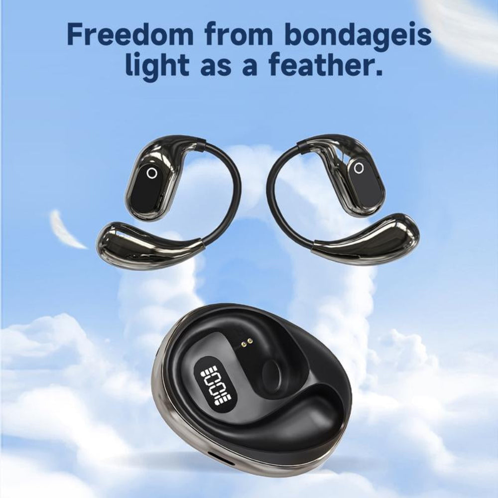 Wireless AI Translation Open Ear Bluetooth Earbuds - BritishElegance
