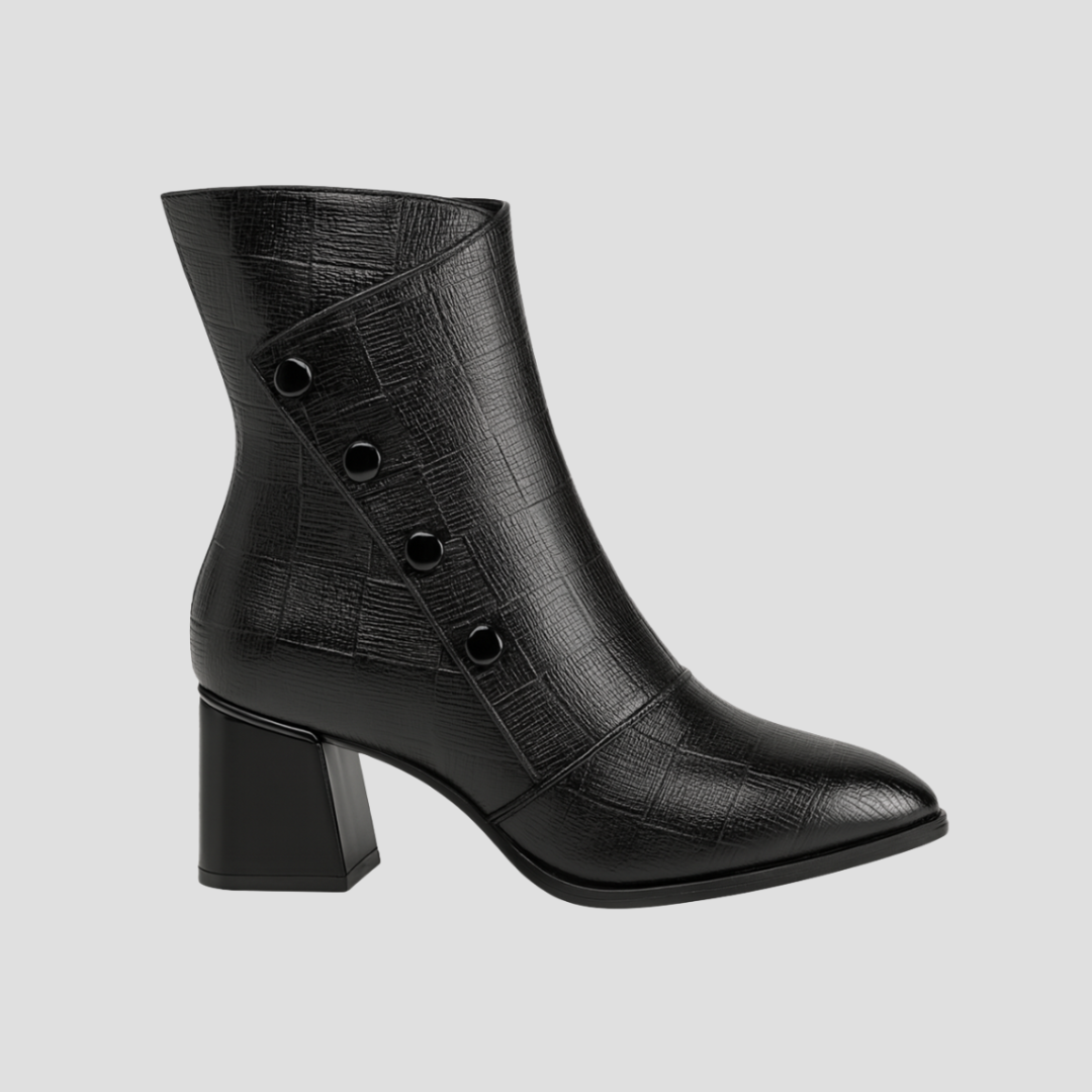 Women’s Pointed Toe Heeled Ankle Boots