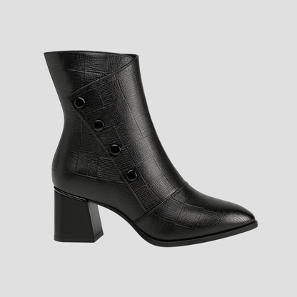 Women’s Pointed Toe Heeled Ankle Boots