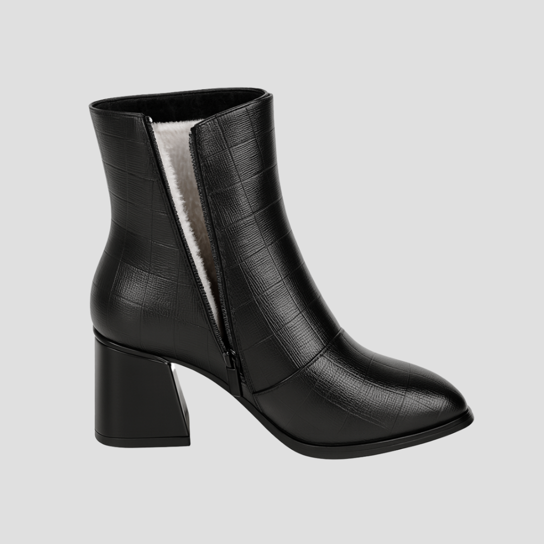 Women’s Pointed Toe Heeled Ankle Boots