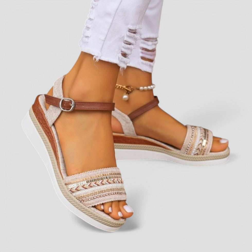 Women’s Braided Platform Sandals