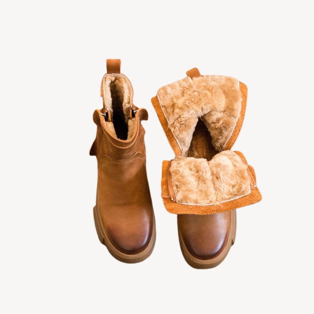 Women’s Warm Fleece-Lined Winter Boots