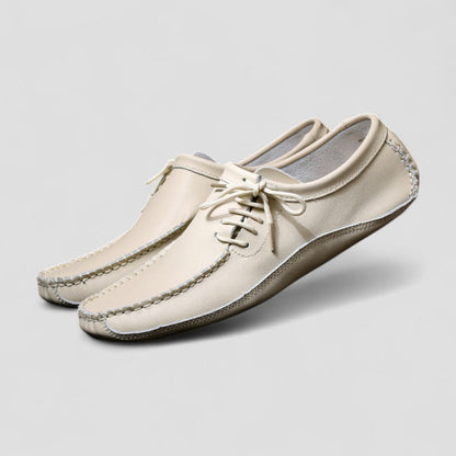 Orthopedic Leather Loafers for Men with Soft Insole