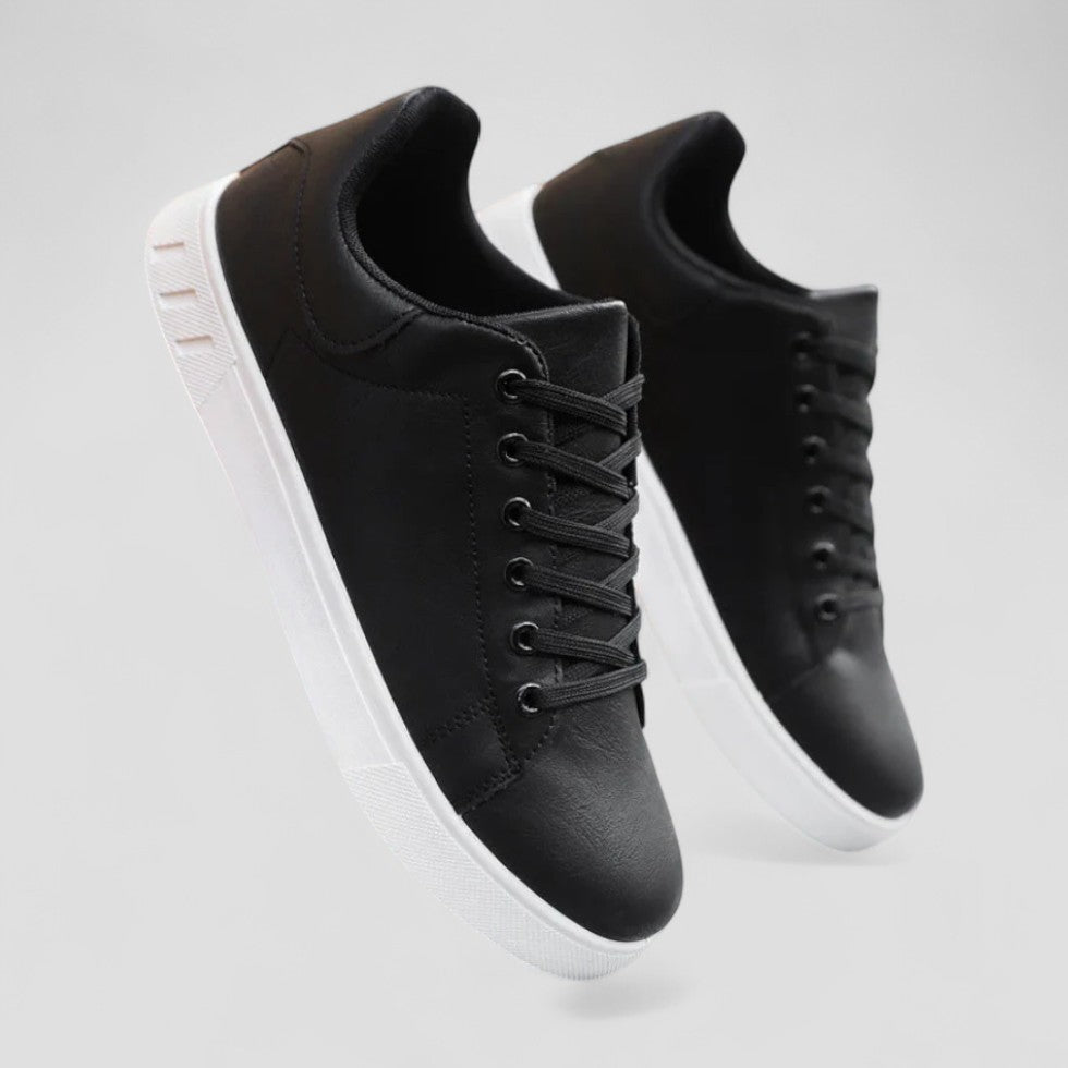 Orthopedic Leather Sneakers for Men with Casual Comfort