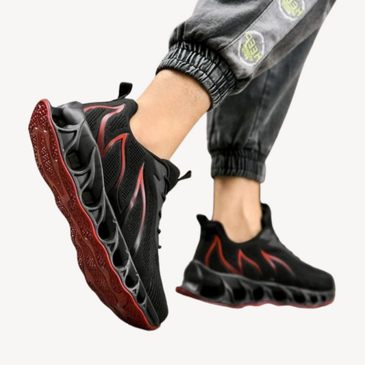 Men’s Flame Knit Running Sneakers