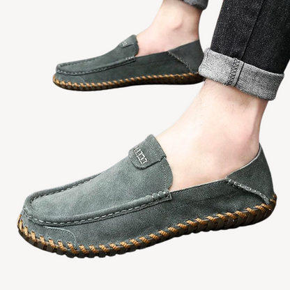 Men’s Suede Stitch Loafers