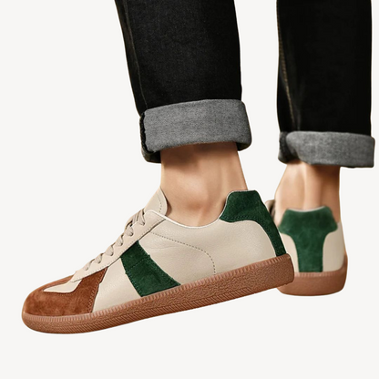 Men’s Retro Luxury Leather Sneakers