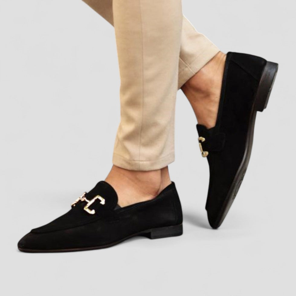 Men’s Refined Gold Accent Loafers