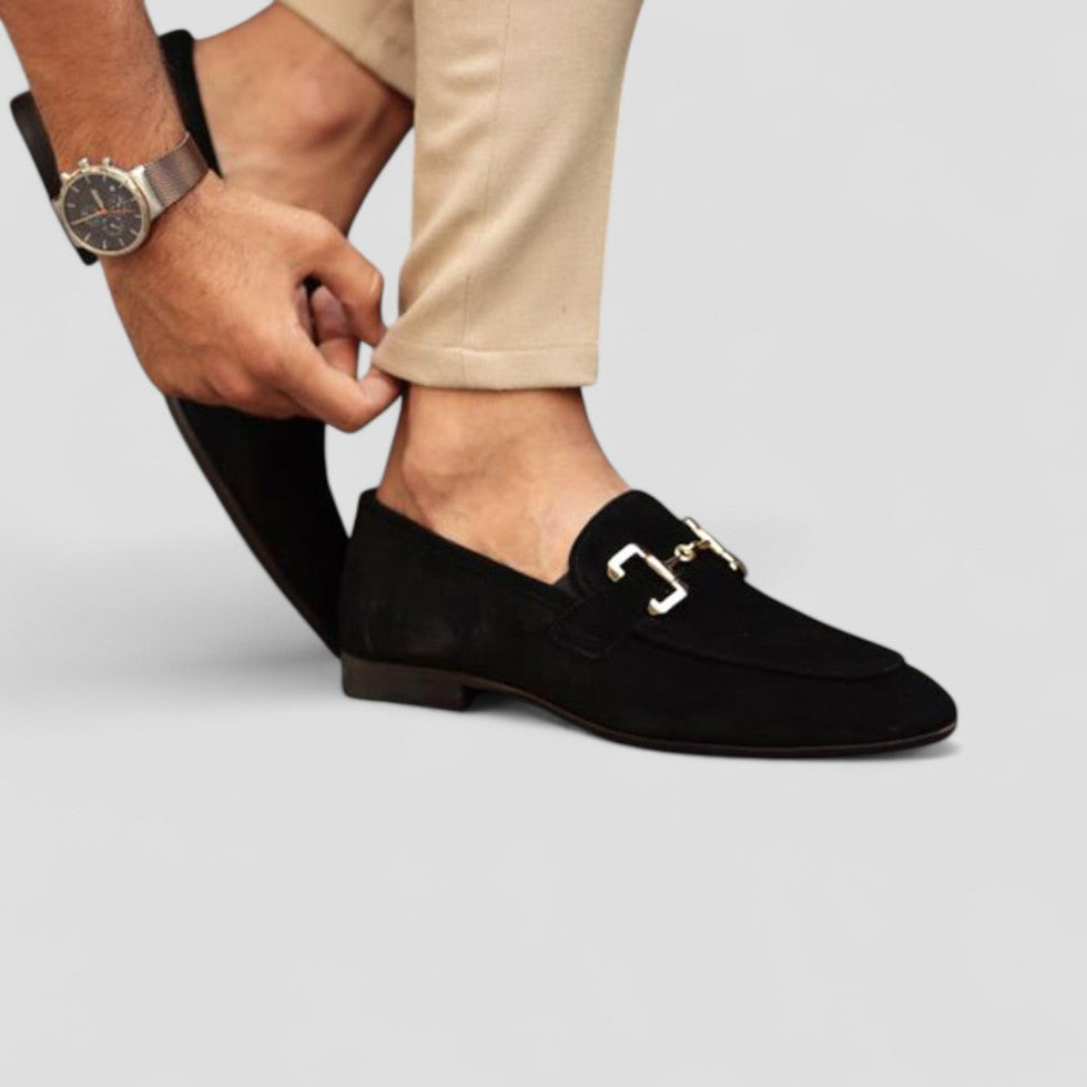 Men’s Refined Gold Accent Loafers