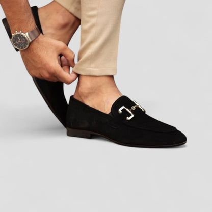 Men’s Refined Gold Accent Loafers