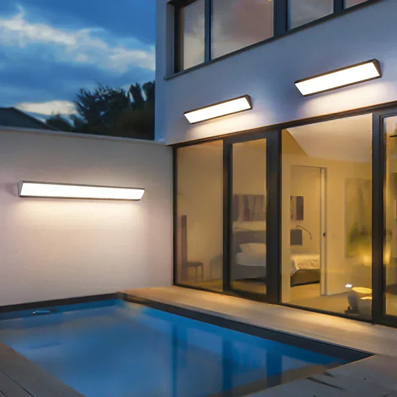 Bright Waterproof Outdoor LED Patio Wall Light - BritishElegance