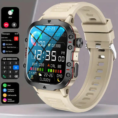 OutdoorExplorer | Durable Smartwatch with Health Tracking and 100+ Sports Modes