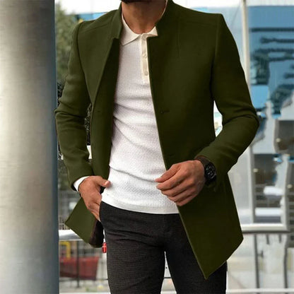 Overcoat - Dense Blend Structured Shape & Warmth Retention
