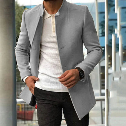 Overcoat - Dense Blend Structured Shape & Warmth Retention