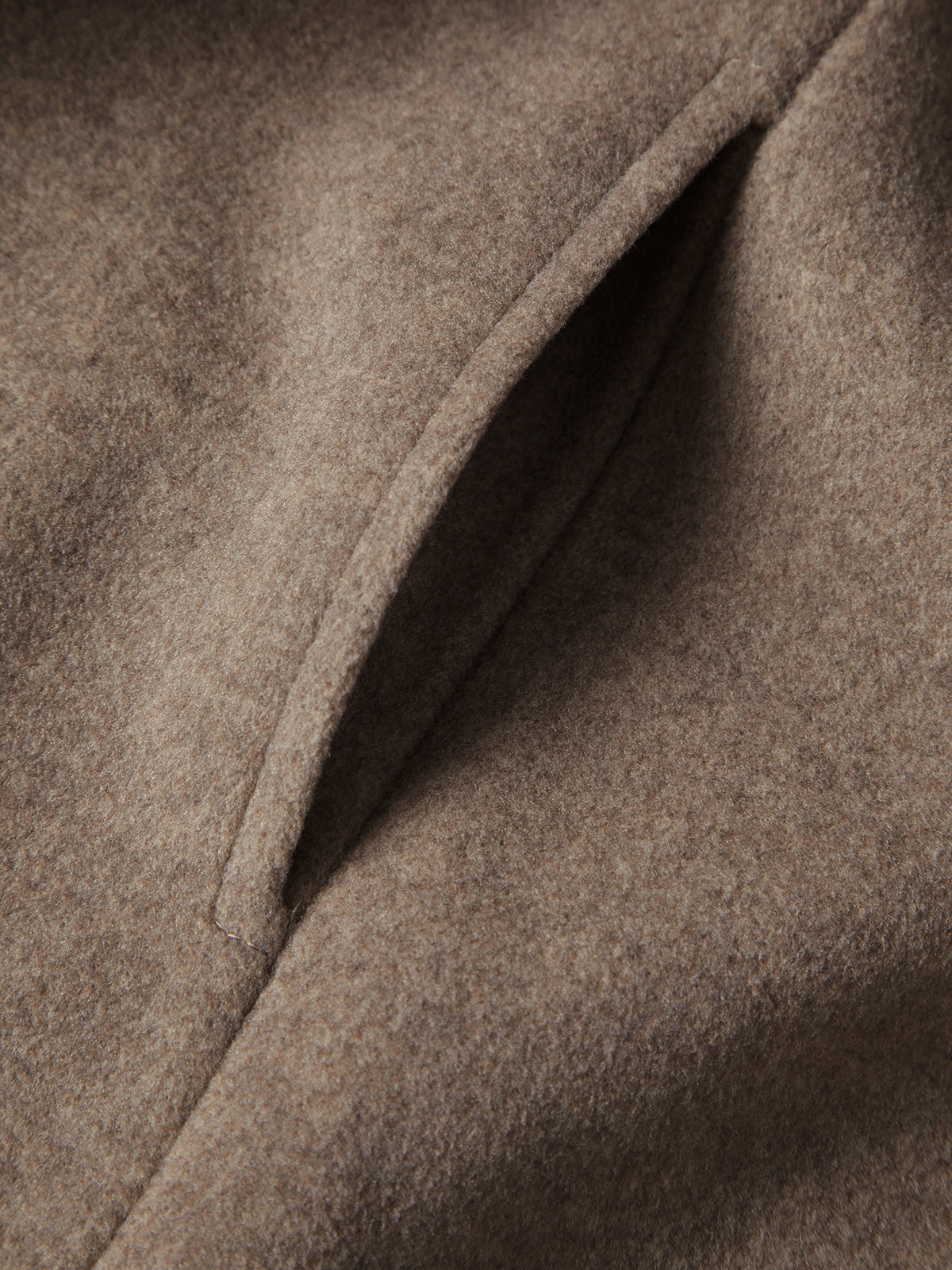 Reyna | Oversized Brushed Belted Long Overcoat