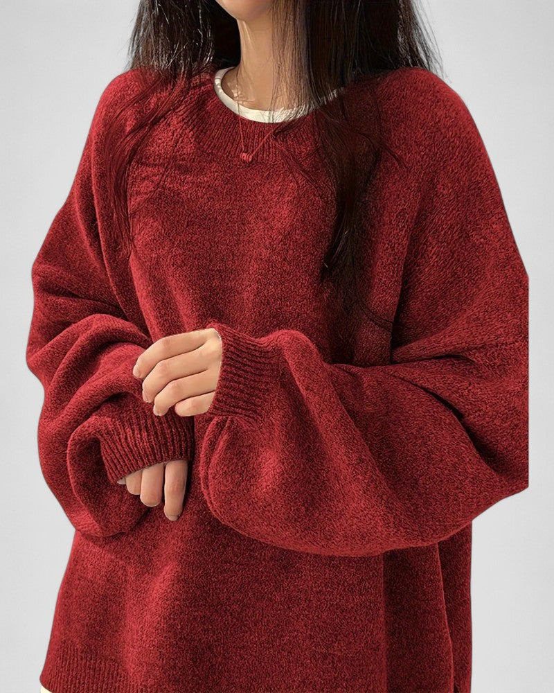 Women’s Cozy Off-Shoulder Knit Sweater